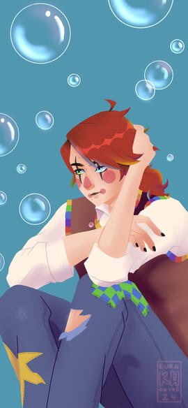 character belongs to @loserkat on artfight